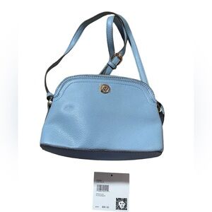 Anne Klein light blue crossbody purse